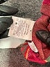 Stussy 100% Cotton Argyle Burgundy Pullover Sweater Size M - photo 8