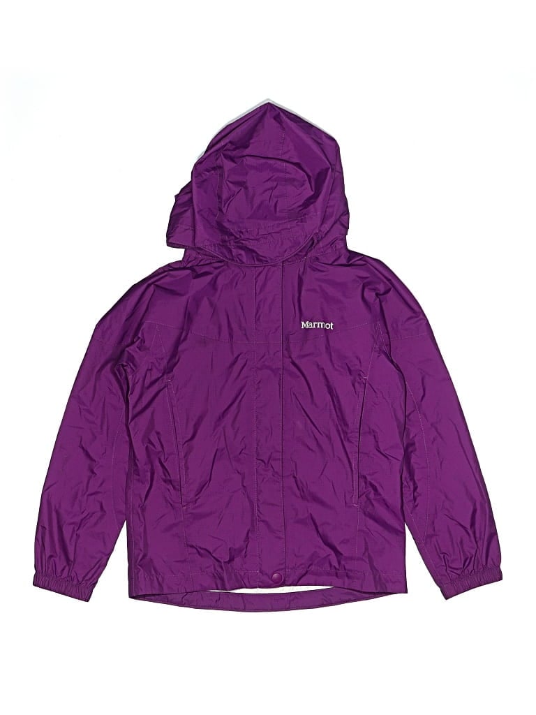 Pre-owned Marmot Kids' Raincoat In Purple