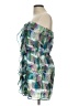 Glam Tropical Green Cocktail Dress Size L - photo 5