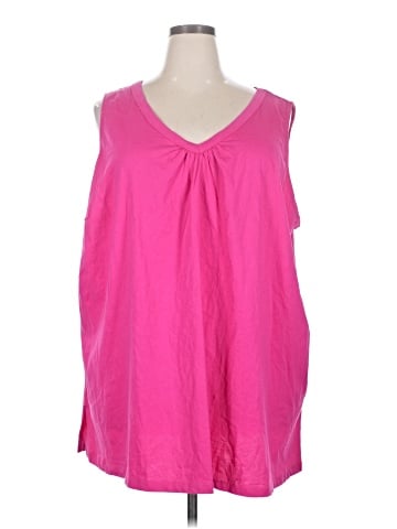 Woman Within Sleeveless T-Shirt (view 1)