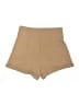 Fashion Nova Solid Tan Shorts Size M - photo 2