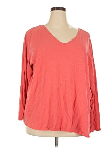 Sonoma Goods for Life 3/4 Sleeve T-Shirt (view 1)