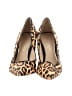 Jessica Simpson Animal Print Gold Heels Size 8 1/2 - photo 2
