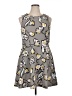 Apt. 9 Graphic Gray Cocktail Dress Size XL - photo 1