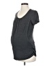 Smallshow Gray Short Sleeve T-Shirt Size Sm Maternity - photo 1