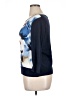 DKNY Print Blue Pullover Sweater Size XL - photo 5