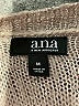 a.n.a. A New Approach Metallic Tan Pullover Sweater Size M - photo 7
