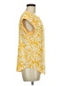 Fun2Fun Yellow Short Sleeve Blouse Size M - photo 4