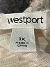 Westport 100% Polyester Ivory Short Sleeve Blouse Size 1X - photo 7