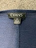 Evans 100% Viscose Blue 3/4 Sleeve T-Shirt Size 20 - photo 4