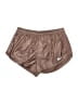 Nike 100% Polyester Metallic Brown Athletic Shorts Size L - photo 1