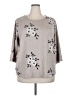 Kindred Floral Gray Pullover Sweater Size 2X - photo 1