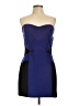 BCX 100% Polyester Color Block Blue Cocktail Dress Size 13 - photo 1