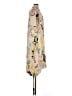 CABLE 100% Viscose Print Tan Casual Dress Size XL - photo 4