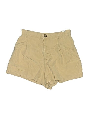 Zara Khaki Shorts (view 1)