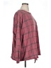 Fred David Plaid Burgundy Pullover Sweater Size 3X - photo 4