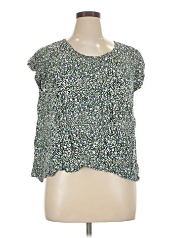 Anne Carson Short Sleeve Top (view 1)