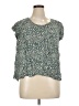Anne Carson Green Short Sleeve Top Size 1X - photo 1