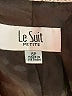 Le Suit Tweed Ivory Blazer Size 6 Petite - photo 6