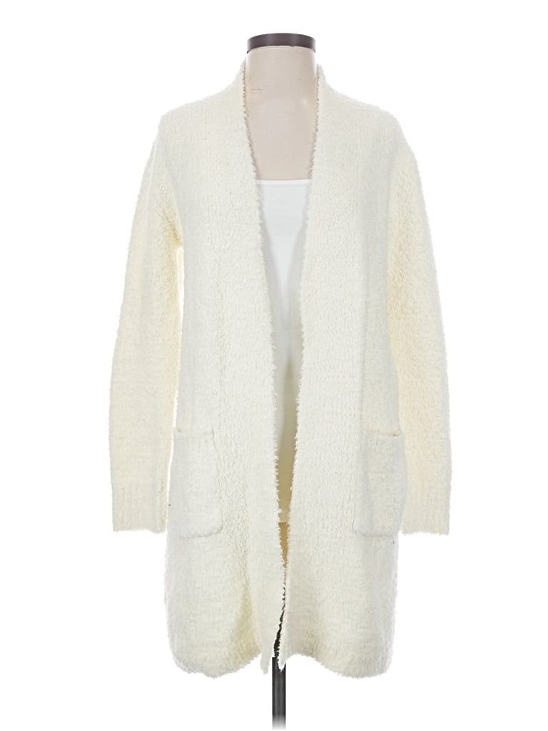 Pre-owned Skims Cardigan Sweater In Ivory