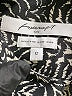 Foxcroft 100% Cotton Animal Print Black Long Sleeve Button-Down Shirt Size 12 - photo 7
