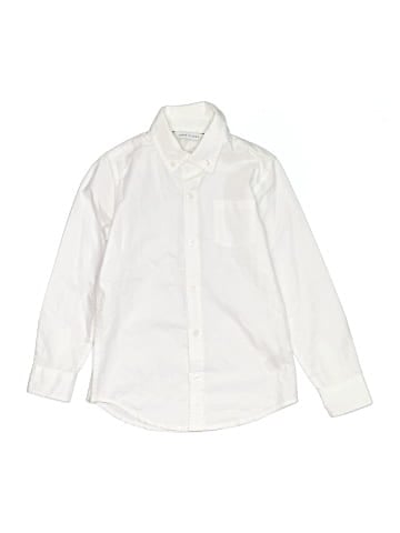 Janie and Jack Long Sleeve Button-Down Shirt (view 1)