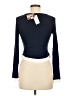 SELF E Blue Long Sleeve Top Size M - photo 2