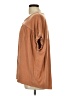 wonderly Brown Short Sleeve Blouse Size L - photo 5
