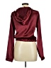 Love 100% Polyester Burgundy Long Sleeve Blouse Size M - photo 2