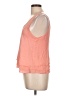 Parker 100% Silk Orange Sleeveless Top Size L - photo 5