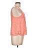 Parker 100% Silk Orange Sleeveless Top Size L - photo 4