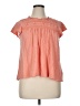 Ella Moss Orange Short Sleeve T-Shirt Size XL - photo 1