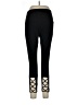 Lyssé Solid Black Active Pants Size L - photo 2