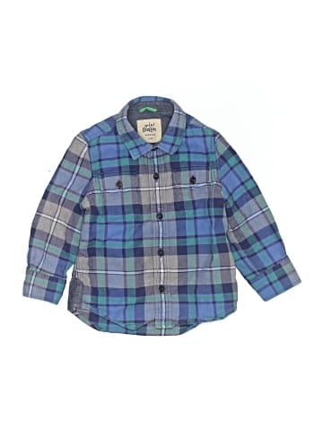 Mini Boden Long Sleeve Button-Down Shirt (view 1)