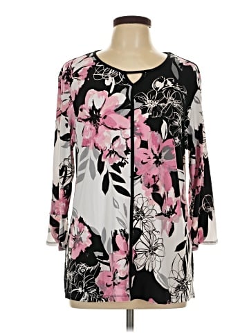 Allison Daley 3/4 Sleeve Blouse (view 1)