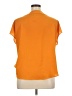 Apt. 9 100% Polyester Orange Short Sleeve Blouse Size XL - photo 2