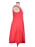 Chaps Solid Red Casual Dress Size 14 - photo 4