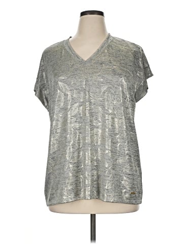 Anne Klein Short Sleeve Top (view 1)