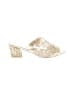 Assorted Brands Gold Sandals Size 43 - photo 1