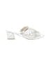 Assorted Brands Paisley Silver Sandals Size 43 - photo 1