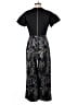 Ted Baker London 100% Polyester Graphic Black Jumpsuit Size 6 (2) - photo 2