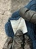 Jade 100% Acrylic Blue Turtleneck Sweater Size S - photo 8