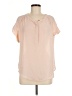 Astr 100% Polyester Pink Short Sleeve Blouse Size M (estimated) - photo 1