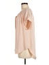 Astr 100% Polyester Pink Short Sleeve Blouse Size M (estimated) - photo 5
