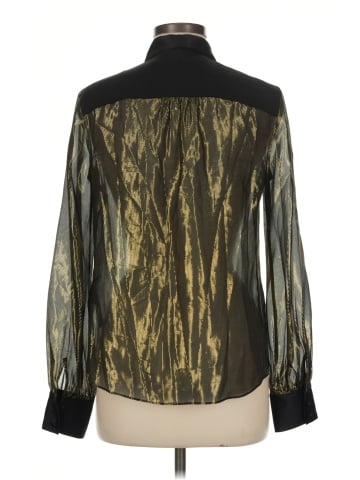 Rachel Zoe Long Sleeve Silk Top (view 2)