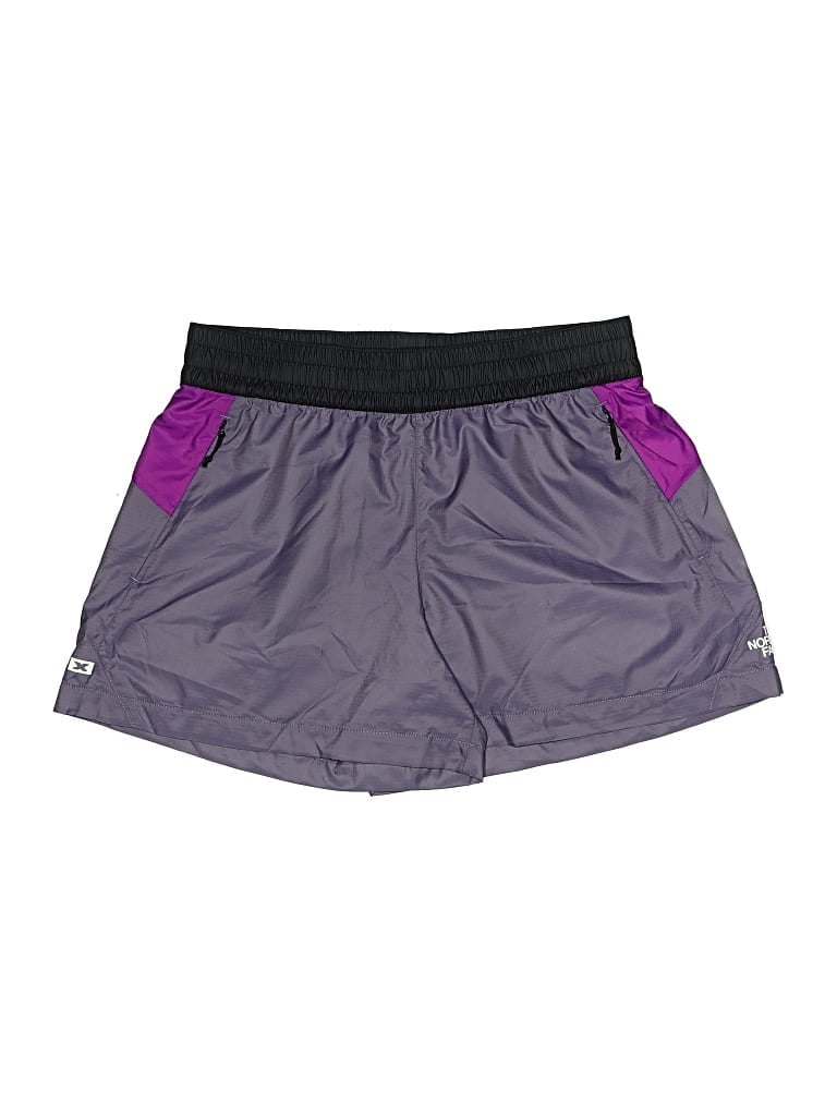 Pre-owned The North Face Athletic Shorts In Purple