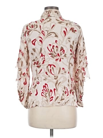 Escada 3/4 Sleeve Silk Top (view 2)