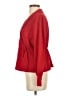 J.Crew 100% Polyester Red Long Sleeve Blouse Size 4 - photo 5