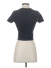 One Step Up Gray Short Sleeve Turtleneck Size S - photo 2