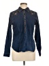 Studio West Blue Long Sleeve Polo Size L - photo 1